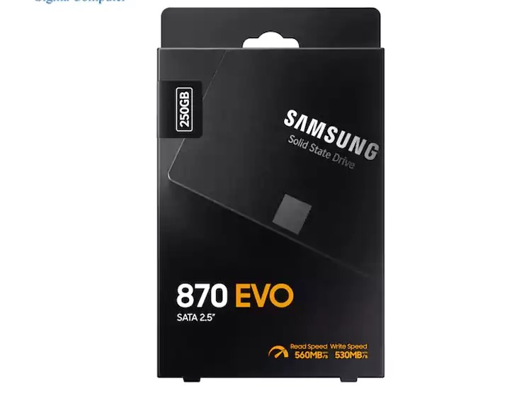 SAMSUNG 870 EVO 250GB SATA III SSD